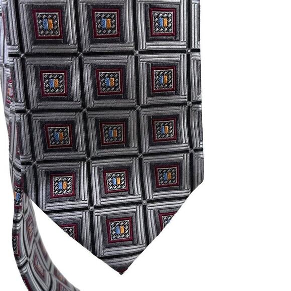 Jos A Bank Joseph Signature Gold Mens Neck Tie Necktie 100% Silk 4" - Picture 2 of 16